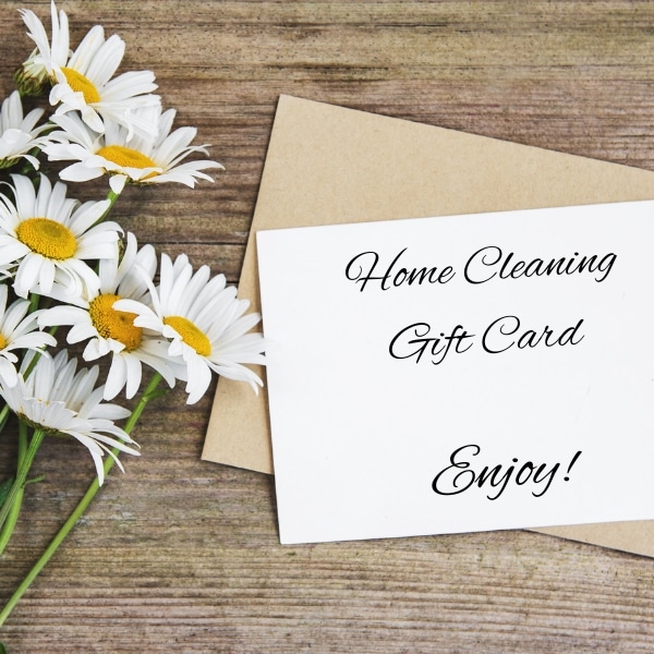 Home Cleaning Gift Card
